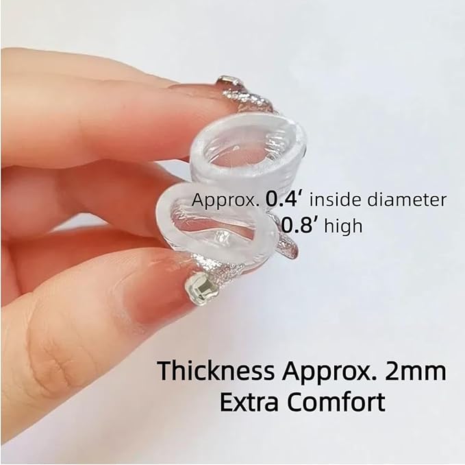 Silicone Anti-Friction Toe Protector, Gel Toe Protectors Breathable Toe Covers, Silicone Little Toe Sleeves Gel Toe Protectors Women with Airflow Orifice Breathable Toe Separators (20pcs)