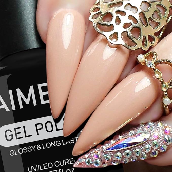 AIMEILI Gel Nail Polish, Hema Free, Cruelty Free, Vegan, Soak Off U V LED Nail Art for Women Girls Manicure Salon DIY Home - 1001 8ml