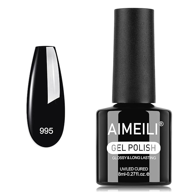 AIMEILI Gel Nail Polish, Hema Free, Cruelty Free, Vegan, Soak Off U V LED Nail Art for Women Girls Manicure Salon DIY Home - 995 8ml