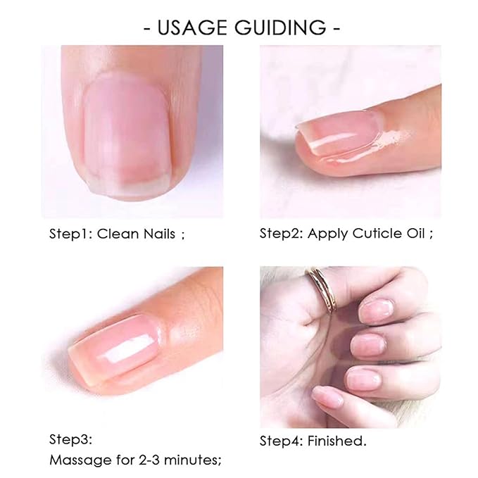 Flowery Scented Cuticle Oil, Infused with Real Flowers, Cuticle Revitalize Oil, Nail Oil For Growth And Strength, Cuticle Remover - Nail Strengthener - Cuticle Softener (0.5 fl.oz, JASMINE)