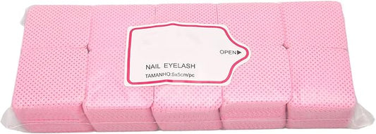 Lint for f ree Nail Wipes , 1000pcs Lash Extension Glue Wipes , Lint for f ree Wipes , Soft Nail Polish Remover Wipes , Eyelash Extension Glue washing Pad , Nail Supplies , for Lash Extension Supplies
