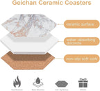 Marble Coasters, Coffee Bar Decor - Image 3