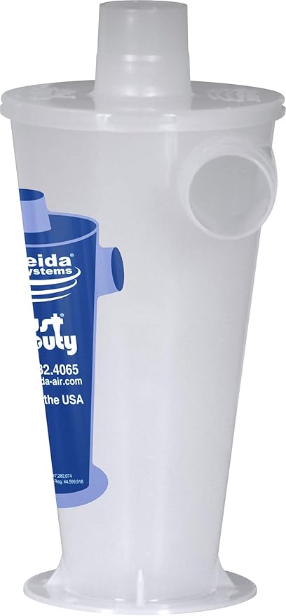 Oneida Air Systems Dust Deputy DIY Anti-Static Retrofit Cyclone Separator for Wet/Dry Shop Vacuums (DD DIY)