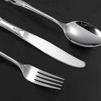 Retro Royal Silverware Silver Flatware Set - Image 6