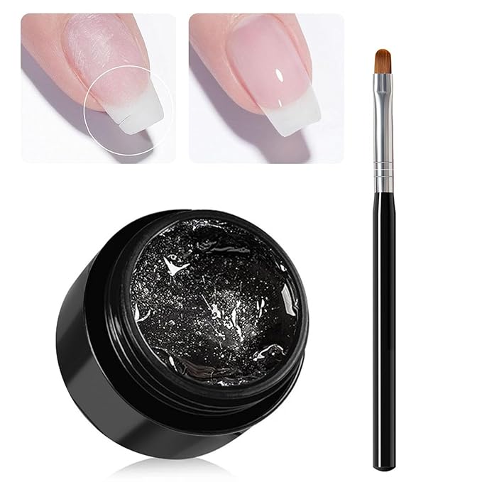 NovaCharm Nail Repair Glue for Damaged Nails, Strong Nail Strengthener for Thin and Split Natural Nails, Instant Cracked Nail Nails Repair Gel - Long Lasting and Easy for Beginners Daily Care