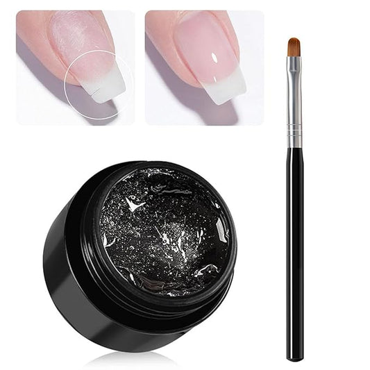 NovaCharm Nail Repair Glue for Damaged Nails, Strong Nail Strengthener for Thin and Split Natural Nails, Instant Cracked Nail Nails Repair Gel - Long Lasting and Easy for Beginners Daily Care