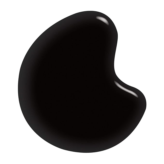 Sally Hansen Insta-Dri, Back to Black, Quick Dry, Long Lasting, Opaque, ShinyBlack Nail Polish