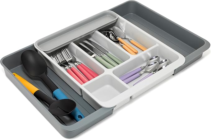 Joseph Joseph DrawerStore Expanding Flatware Cutlery Organizer, Expandable by Unknown