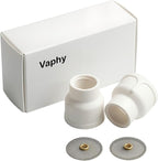 #12 Ceramic White TIG Welding Cup by Vaphy