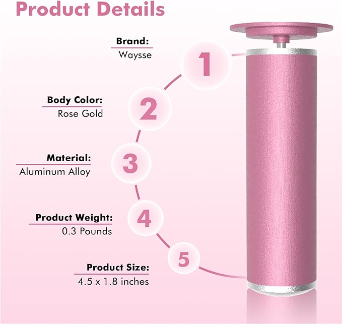 2 in1 Electric Foot Callus Remover Waysse Callus Remover for Feet with Replacement Sandpaper Discs, Adjustable Speed Electric Foot File Professional Pedicure Tool for Dead Skin Calluses