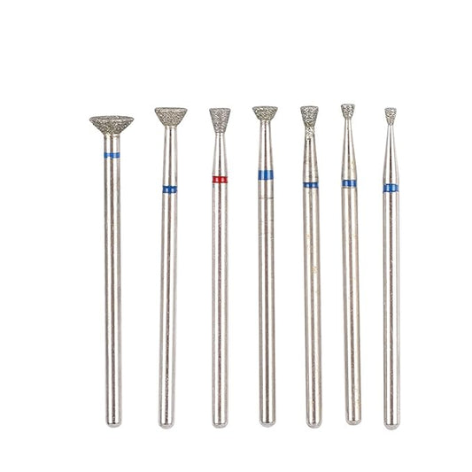Nail Drill Bits, Multi Functional Nail Art Manicure Drill Bits, Electric Manicure Grinding Head Tool