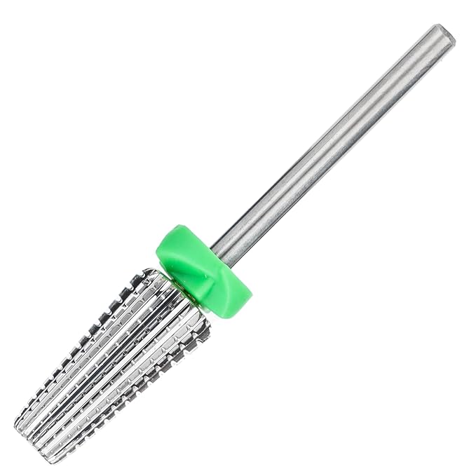 Delanie 5-in-1 Carbide Nail Drill Bit for Professional Nail Tech, 3/32", Coarse Grit