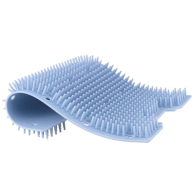Dental Plastic Sterilization Tray Box Instrument Autoclavebale Detachable Stand Box Holder with Silicone Mat (Medium)