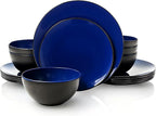 TP 18-Piece Melamine Dinnerware Sets, Service by TastePrime
