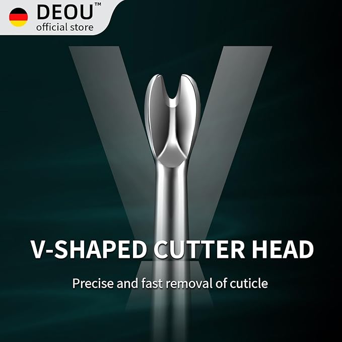 DEOU Cuticle Pusher Dead Skin Remover Stainless Steel dead skin fork cuticle trimmer Professional nail art tools Peeler Scraper Clean nail edges cuticle