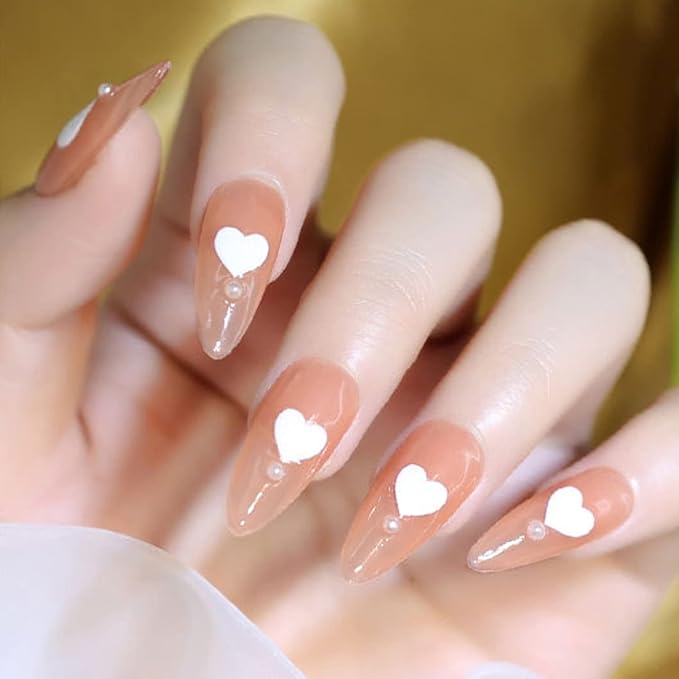 Holographic Glitter Nail Art Sequins - White Flakes Decorations With Love Heart Letters, Butterfly, Flowers, Stars, Circle Design Supplies for Women Girls Manicure DIY Resin Tips