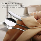 30 Pieces Silverware Set, Flatware Cutlery Set - Image 5