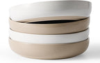 famiware Milkyway 33 oz Pasta Bowls Set of 4, Dishwasher & Microwave Safe by Famiware