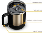 12 oz Insulated Travel Coffee Mug - Image 5
