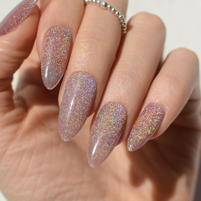 PINK MASK Gel Color Nail Polish Moon - Col. Planetary Brilliance 15ml / o.5 oz - UV/LED Gel Polish, Non Wipe, Long Lasting, Soak Off Formula