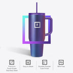 IRON °FLASK 40 oz Co-Pilot Insulated Travel Mug | Insulated Travel Mug - Image 5