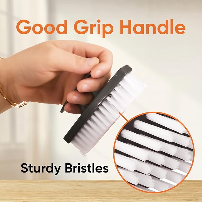 Nail Brush for Cleaning Fingernails, Nail Scrubber Brush, Toe Foot Hands Fingernail Brush Cleaner- Small Scrub Brush- All-Purpose Stiff Cleaning Brush for Home, Kitchen, Work, 3 Pack - Superio