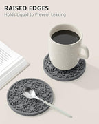 Drink Coasters, Coasters Set of 6 - Image 3