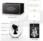 Perfectinsoy Skull Wine Glass 2 Piece - Image 2