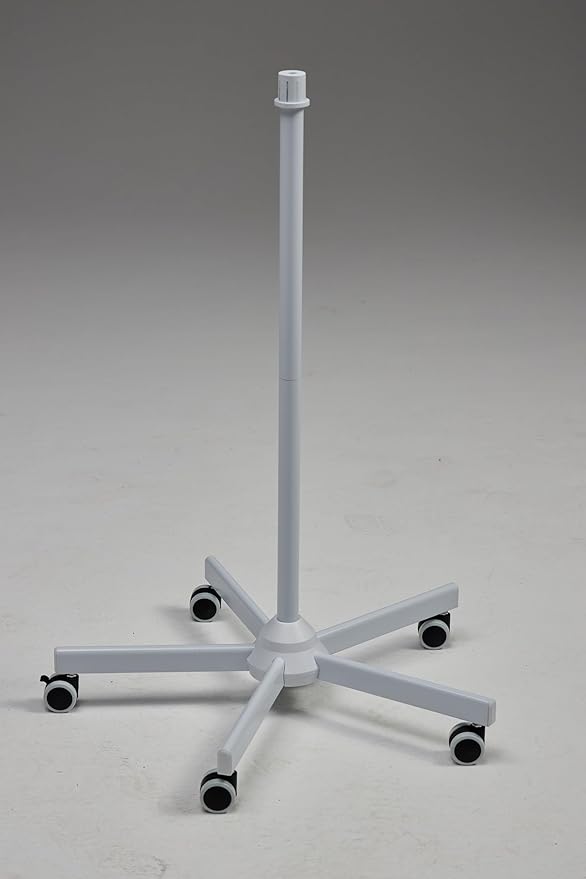 4BLANC® Heavy Duty Rolling Floor Stand for Maestro and Alize Series Dust Collectors, white