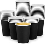 50 Pack 8 oz Disposable Paper Cups, 8 oz Coffee Cups, Water Cups by BALDCC