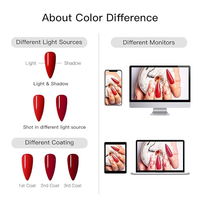 MEET ACROSS Neon Gel Nail Polish Set, 8 Colors Fluorescent Hot Pink Orange Blue Yellow Green Purple Red Rose Spring Summer Nail Polish Kit for Halloween