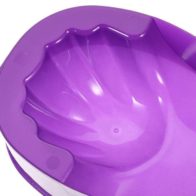 Manicure Soaking Bowls Nail Art Hand Soak Treatment Bowls Soaking Soak Bowl Purple Nail Art Polish Removal Wash Soaker Tray Manicure Spa Tools