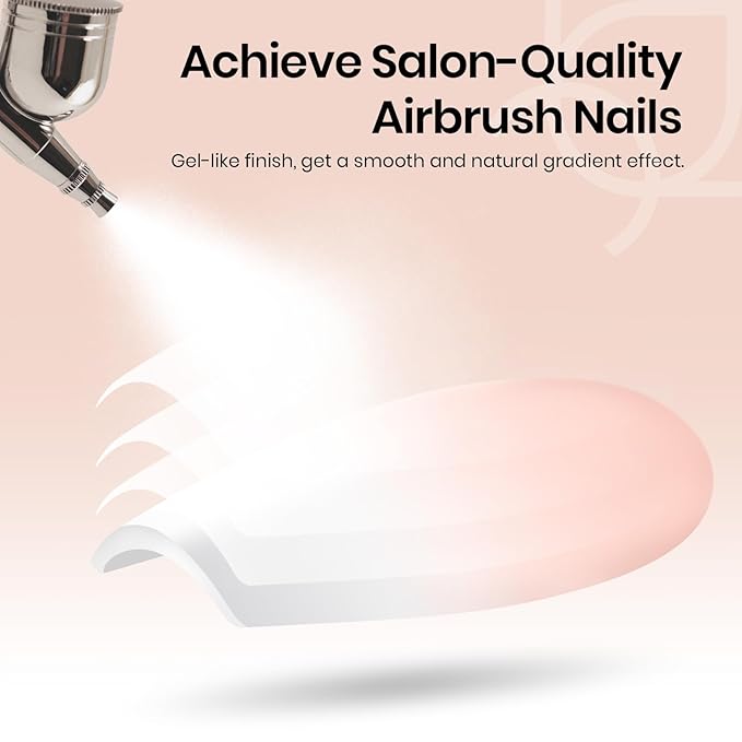 Beetles Ombre Short Almond Press on Nails 224 Pcs Gel Nail Tips, Pink Press ons Pre-applied Primer & Base Coat Glue on Nail Tips, No Need to File Fake Nails DIY Nails Gifts for Women