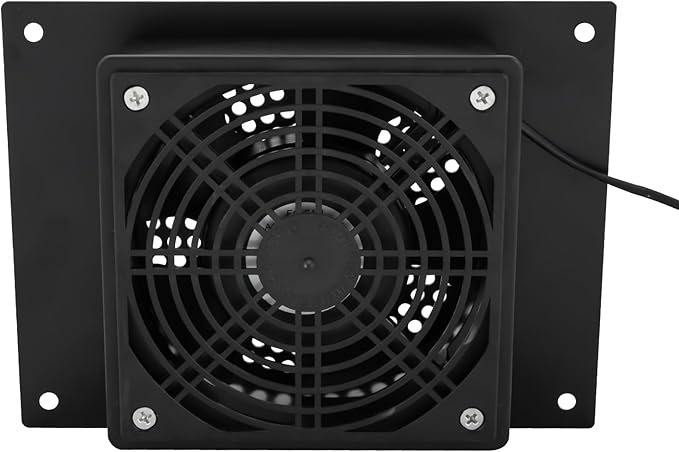 Desktop Nail Dust Collector Nail Dust Collector for Nail Salon or Home DIY Manicure (Black)