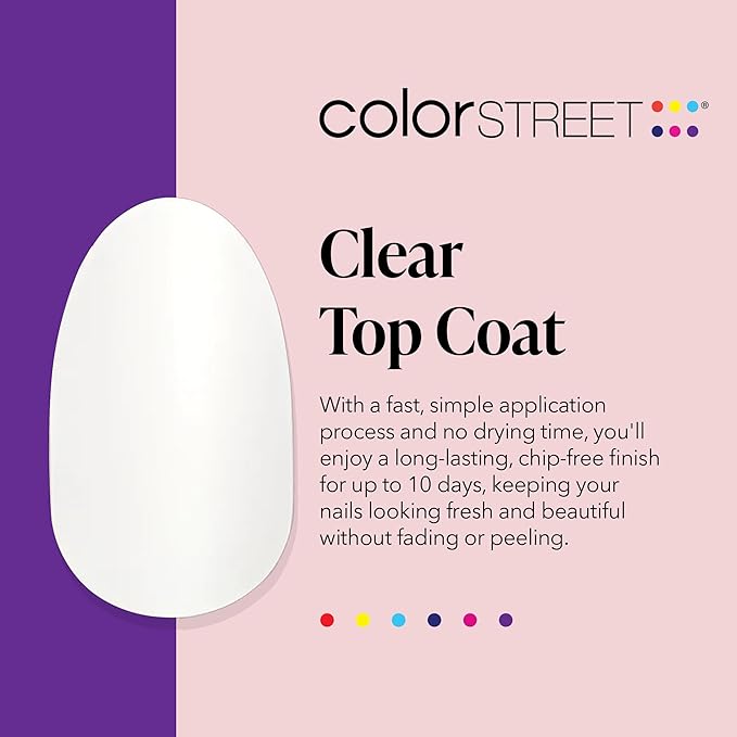 Color Street Clear as Day Nail Strips