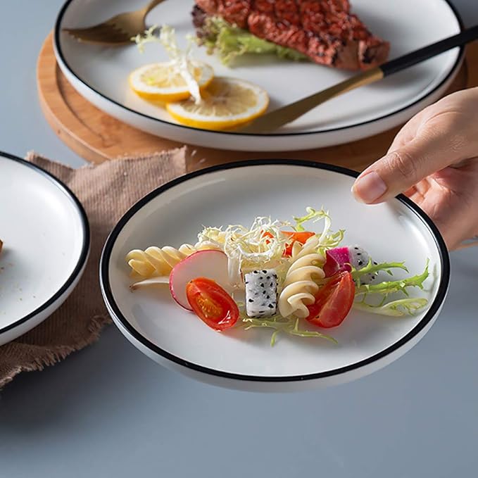 6-inch Small Porcelain Appetizer Plates, Snacks Plate - Image 8
