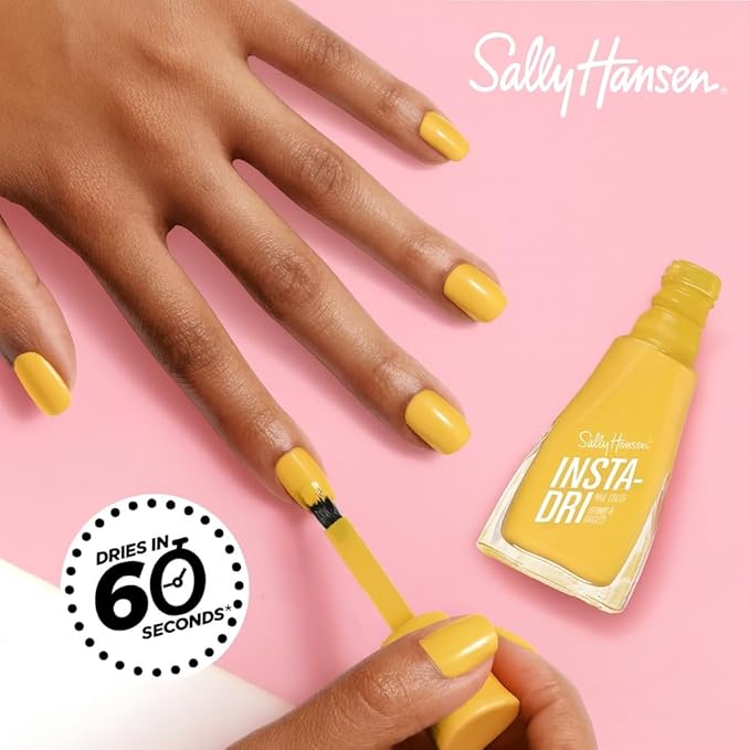 Sally Hansen Insta Dri Nail Polish, City Chic Collection, My Ca-banana, 0.31 Fl Oz