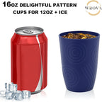 Wrova Wheat Straw Cups 16oz set of 8 - Image 4