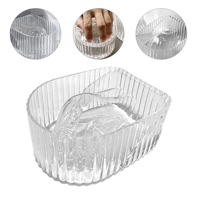 Lurrose Manicure Soaking Bowl, Manicure Hand Soak Bowl, Nail Soak Off Tray Nail Tech Must Haves for Salon Spa