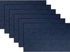 PIGCHCY Placemats, Washable Durable Durable Woven Vinyl Placemats by PIGCHCY