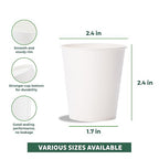 Freshware Coffee Cups 4 oz Disposable Paper Cups - Image 3