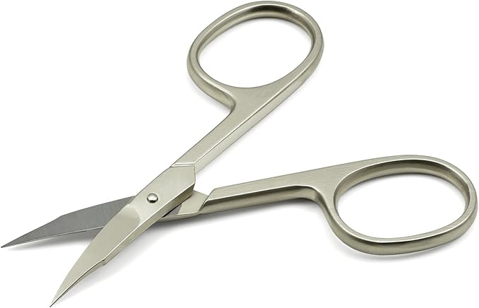 Mont Bleu Two-in-one Nail & Cuticle Combination Scissors made in Italy | sharpened in Solingen