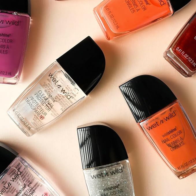 wet n wild Wild Shine Nail Polish, Red Casting Call, Nail Color