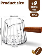 4 PCS 6 Oz Espresso Shot Cups - Image 2