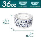 vancasso 36 Oz Ceramic Serving Bowls - Image 2