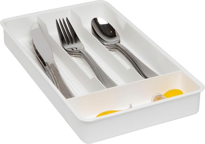 Dial Industries Small Utensil Silverware Kitchen Drawer Organizer, spoons and - Image 5
