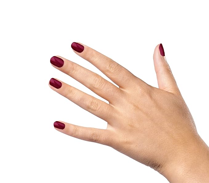 duri 733 Gemini Nail Polish, Sensual Red, Full Coverage, Fast Drying, Glossy Finish, Lasting Manicure, 0.45 Fl Oz