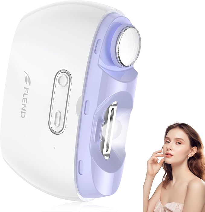 Electric Nail Clipper,2-in-1 Automatic Nail Clipper,Electric Nail Grinder,40DB Baby Nail Trimmer,LED Light ElectricNail Trimmer for Baby,Kids,Adults,Seniors,Manicure Set,BabyNail Kit Portable White