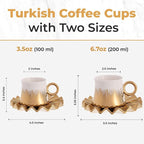 Turkish Coffee Cup Set of 6 - Image 3
