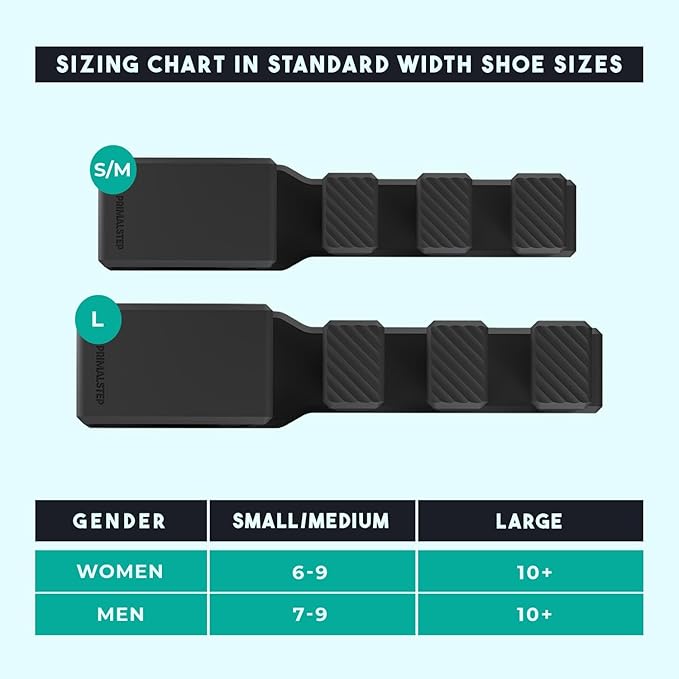 APEX Adjustable Toe Separators, Spreaders, Spacers, Straightener to Correct Toes for Men and Women, Bunion Corrector, Plantar Fasciitis, 50% Thicker, 2 Pairs, S/M and Large, Black